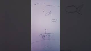 day 11 of drawing (shipwreck) #shorts #bad #art #weird