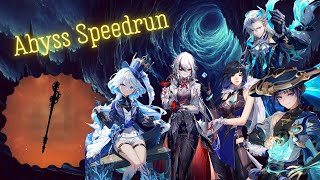 Abyss Speedrun with multiple C6 + Wishes