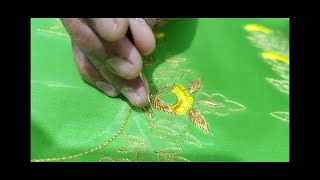 making of small jardosi leaf