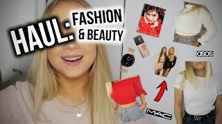 CLOTHES & BEAUTY HAULLL | ASOS, Topshop, Lululemon, YSL, MAC, Ryan & Gilbert & more