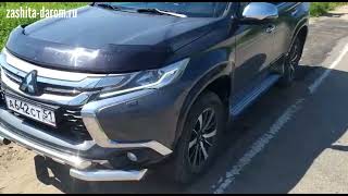 Mitsubishi Pajero Sport обзор защиты бамперов