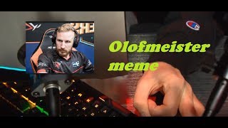 CS:GO - olofmeister FaZe Clan meme on The Boston Major 2018