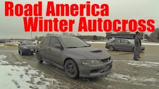 Road America Winter Autocross Jan 2015