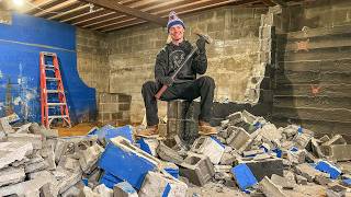 Restoring A $7,000 Mansion: Removing Failing Basement Wall