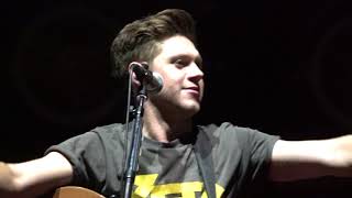 [4K] Niall Horan Talking to the Crowd Part1 (Flicker World Tour 2018 Brighton)