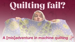 Will I ever machine quilt again? #quilting