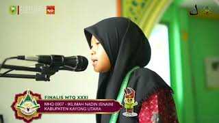 Terbaik 3 Iklimah Nadin I (Kayong Utara) | 1 Juz Maat Tilawah| MTQ XXXI Tahun 2023 di Kab. Sanggau