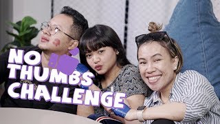 No Thumbs Challenge bareng BOS | Amel Carla