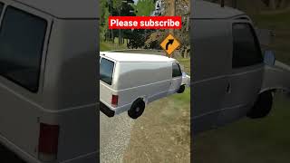 cars vs Tank 😂 Beamng drive #shorts