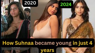 How Suhanaa Khan became young in just 4 years.?