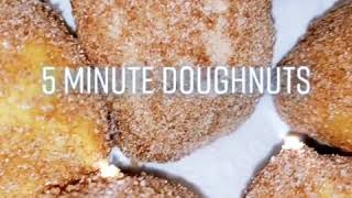 5 Minute Doughnuts 🍩 😋