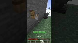 Item Racks in Minecraft