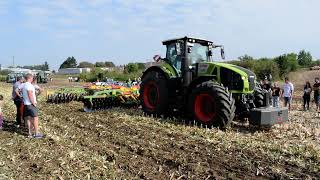 Claas Axion 930, FraDisc 6000 tárcsa (eredeti hang)