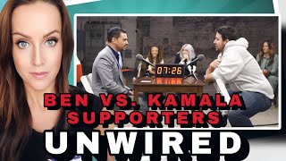 Ben Shapiro vs. Kamala Harris Supporters: An Unhinged Showdown