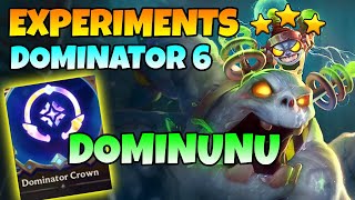 Experiments with Dominator 6 TFT SET 13