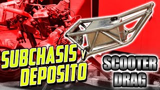 Scooter DRAG 650cc Ep 3 ⚠️ | Subchasis Tubular y Deposito de gasolina