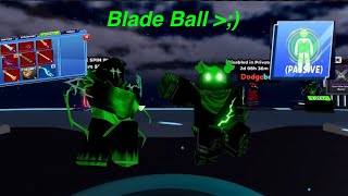 Blade Ball [ We showcasing and fighting people in the game ] 🔥🌪️💧