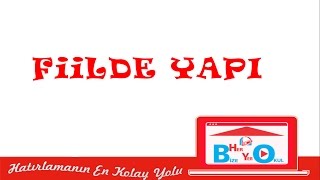 FİİLDE YAPI