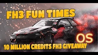 FH3 10 MILLION CREDITS GIVEAWAY+FUNNIEST STREAM YET//!discord//!join//ROAD TO 600