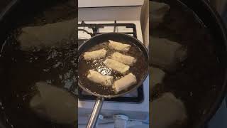 beef rice veggie egg rolls. #food #cooking #tasty