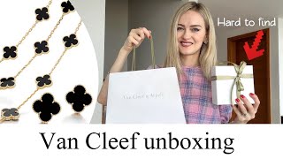 VAN CLEEF UNBOXING | VCA Onyx