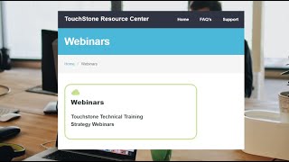 Business Systemization -  Getting Started: The TouchStone Resource Center