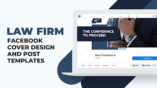 Law Firm Facebook Cover Design and Post Templates