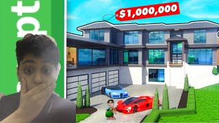 شريت بيت احلامي في روبلوكس Roblox  ب 1000.000.00$