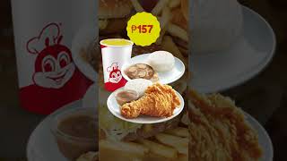 C8 for only ₱157?! 😱 Check out this Jollibee hack #1 #tipidtips  #budgetfriendly #jollibee #shorts