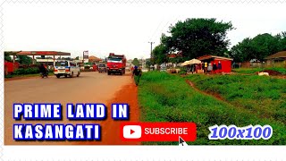 LAND FOR SALE IN KASANGATI WAKISO DISTRICT UGANDA 100X100 ON TERMAC