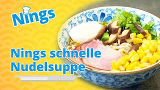 Kräftig und zack-zack gemacht: Nings schnelle Nudelsuppe