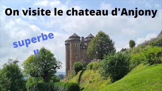 Visite du château d'Anjony