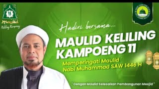 📡🇲🇨 MKK Ke 11 di Kediaman Habib Mustofa Alqudsy Jl. Sail No.78, Rejosari, Tenayan Raya, PKU