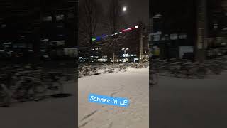 Schnee in Leipzig #snow