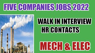 Current openings walk in interview engineering fresher jobs today 2022 | Urgent 5 COMPANY JOBS