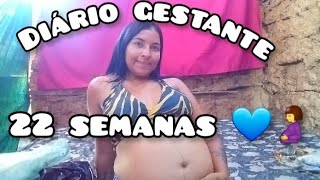 VLOG 6 MESES/ GANHO DE PESO/ MUITA DOR PÉLVICA/ TUDO ARRUMADINHO💙🤰