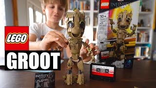 I AM LEGO GROOT...and cute and janky