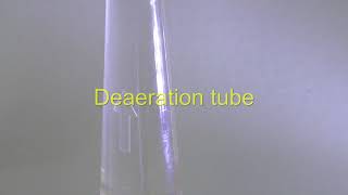 AquaScat Advantage #3: Remove micro bubbles with the DeAeration tube