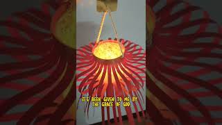 Diy Diwali Paper Lantern #shorts #diy #lantern #art #papercraft