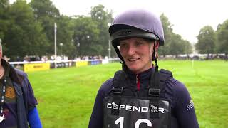 Holly Richardson really proud of Bally Louis at Burghley