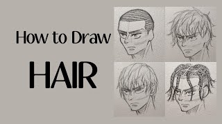 How to Draw Hair for Beginners