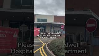 City Hospital A&E closed Urdu