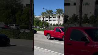 Red Porsche 911 in Miami #shorts