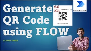 Generate QR codes dynamically using FLOW | Power Automates Basics | Power Platform for Beginners