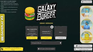 My space burger shop! | Galaxy Burger Gameplay (Demo) #2