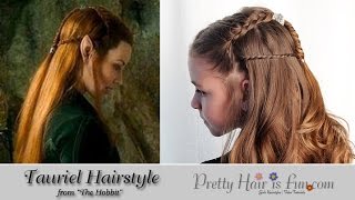 HALLOWEEN COSTUME IDEAS: HOBBIT'S TAURIEL HAIRSTYLE