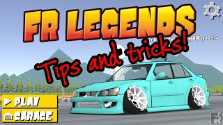 FR Legends tips and tricks