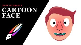 Learn How to Draw a Cartoon Face in Vectornator