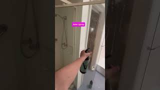 Deep clean shower screen / what a cleaning transformation! 💥💥