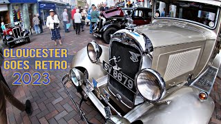 Gloucester Goes Retro 2023 ! My vlog of the Saturday 26th August